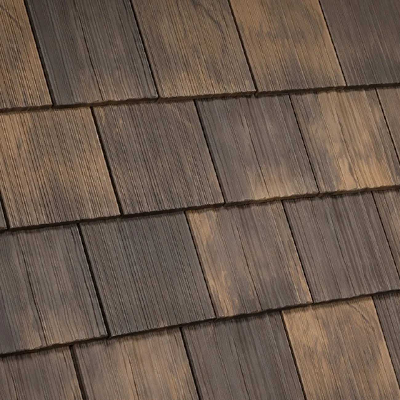 DaVinci Roofscapes Single-Width Shake Aged Cedar